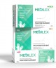 Medilex Healthy Touch Pudrasız Mavi Muayene Eldiveni - M