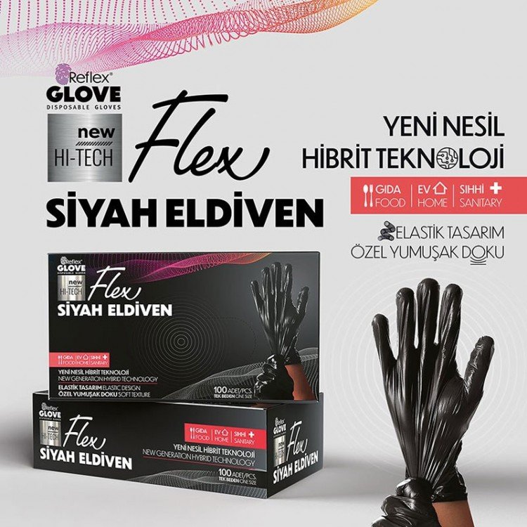 Reflex Flex Pudrasız Eldiven - M