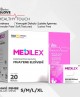 Medilex Healthy Touch Pudrasız Mavi Muayene Eldiveni - M